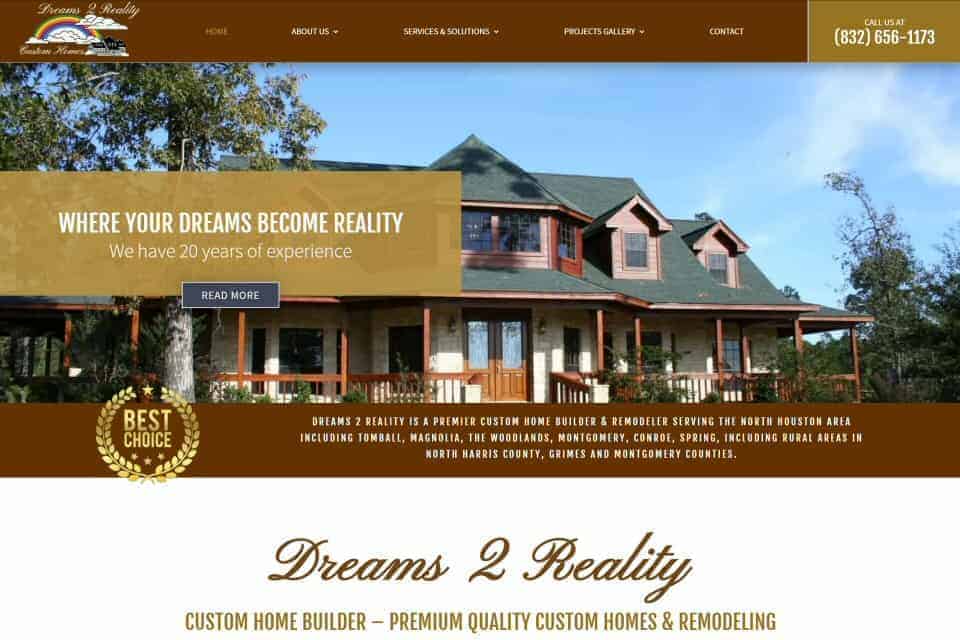 Dreams 2 Reality Custom Homes & Remodeling by Growth Services Inc.