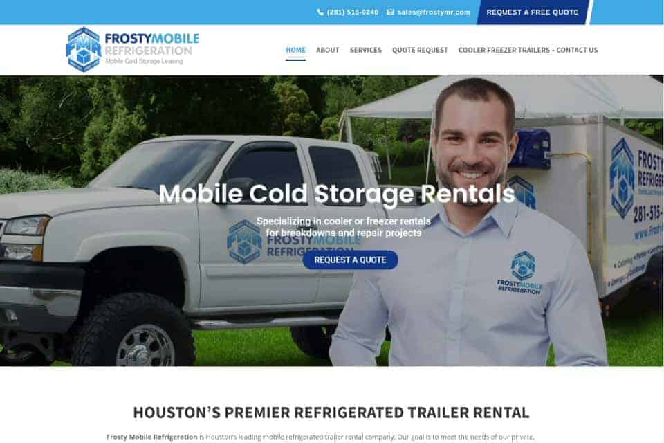 Frosty Mobile Refrigeration by Growth Services Inc.